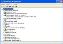 Administrador de dispositivos