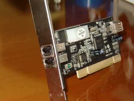 Tarjeta Firewire