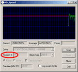 Imagen de un offset del 50% al HD_Speed