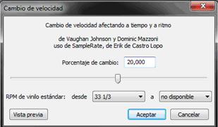 velocidad
