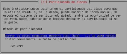 Particionado