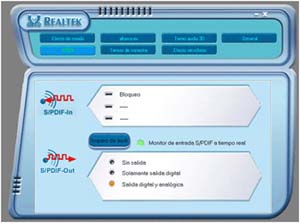 Seleccionar configuracin SPDIF