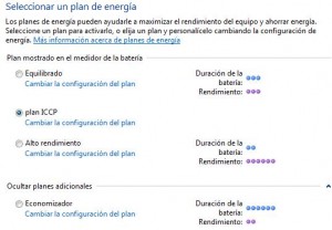 Men de planes de energa existentes