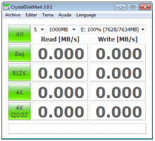 Crystal Disk Mark