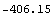 RowBox[{-, 406.15}]