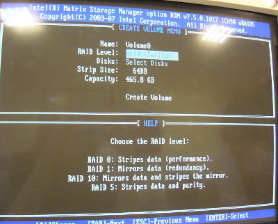 Configurar como RAID 5